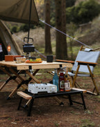 Fold‑Away Heat‑Safe Mesh Table