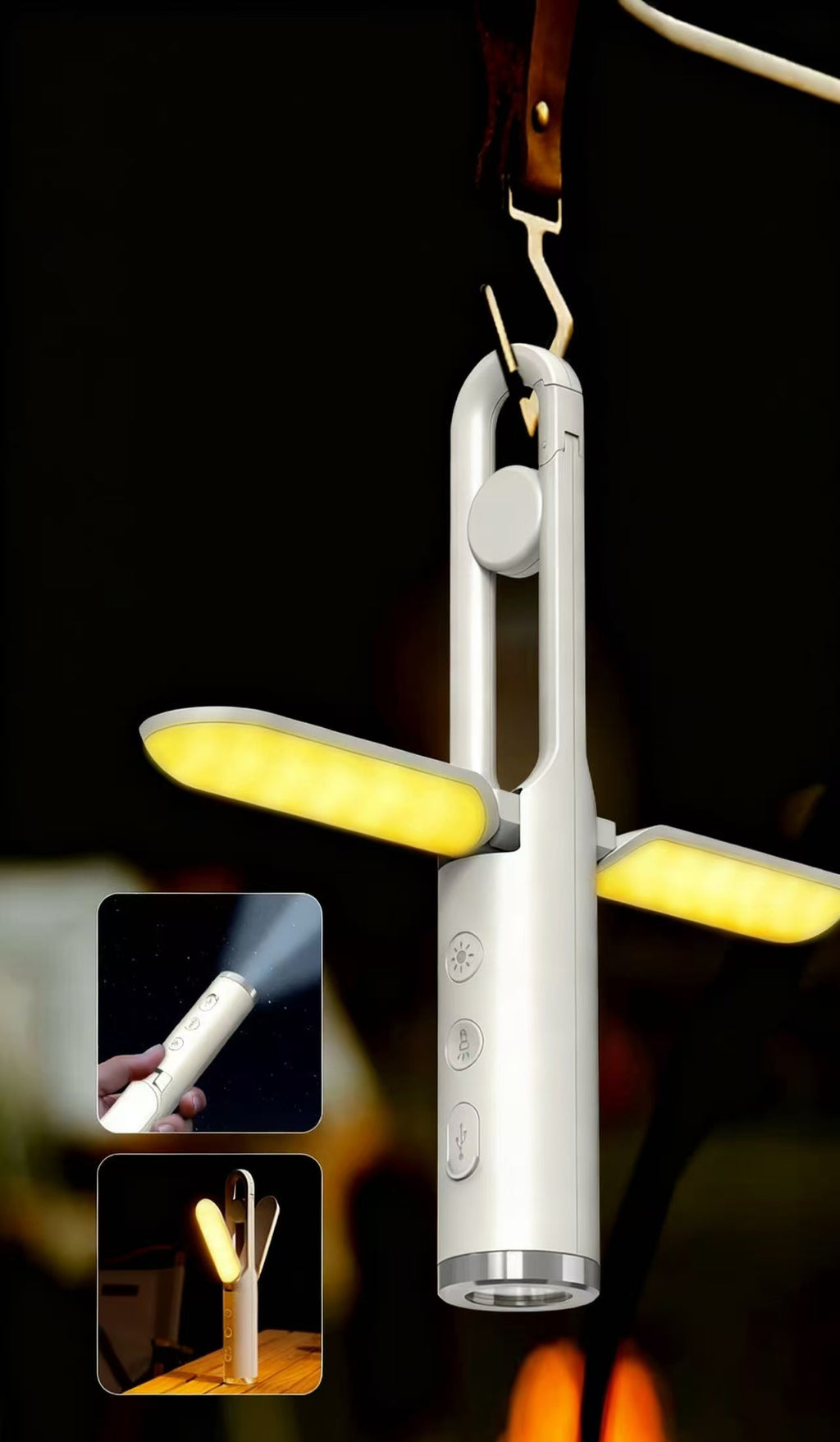 Portable Convertible Camping Light