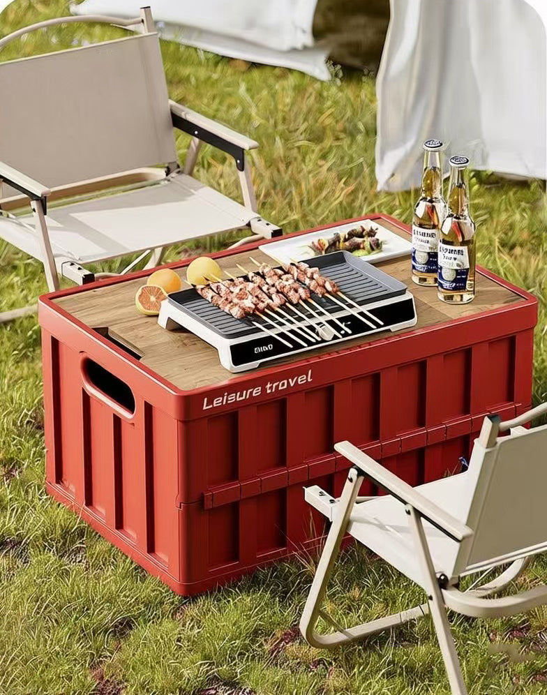 Red Foldable Storage Box