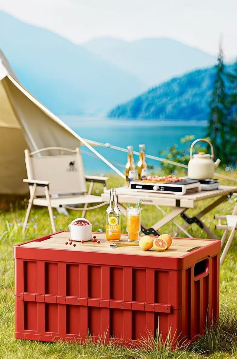 Red Foldable Storage Box