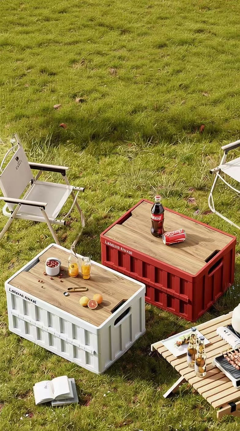 Red Foldable Storage Box