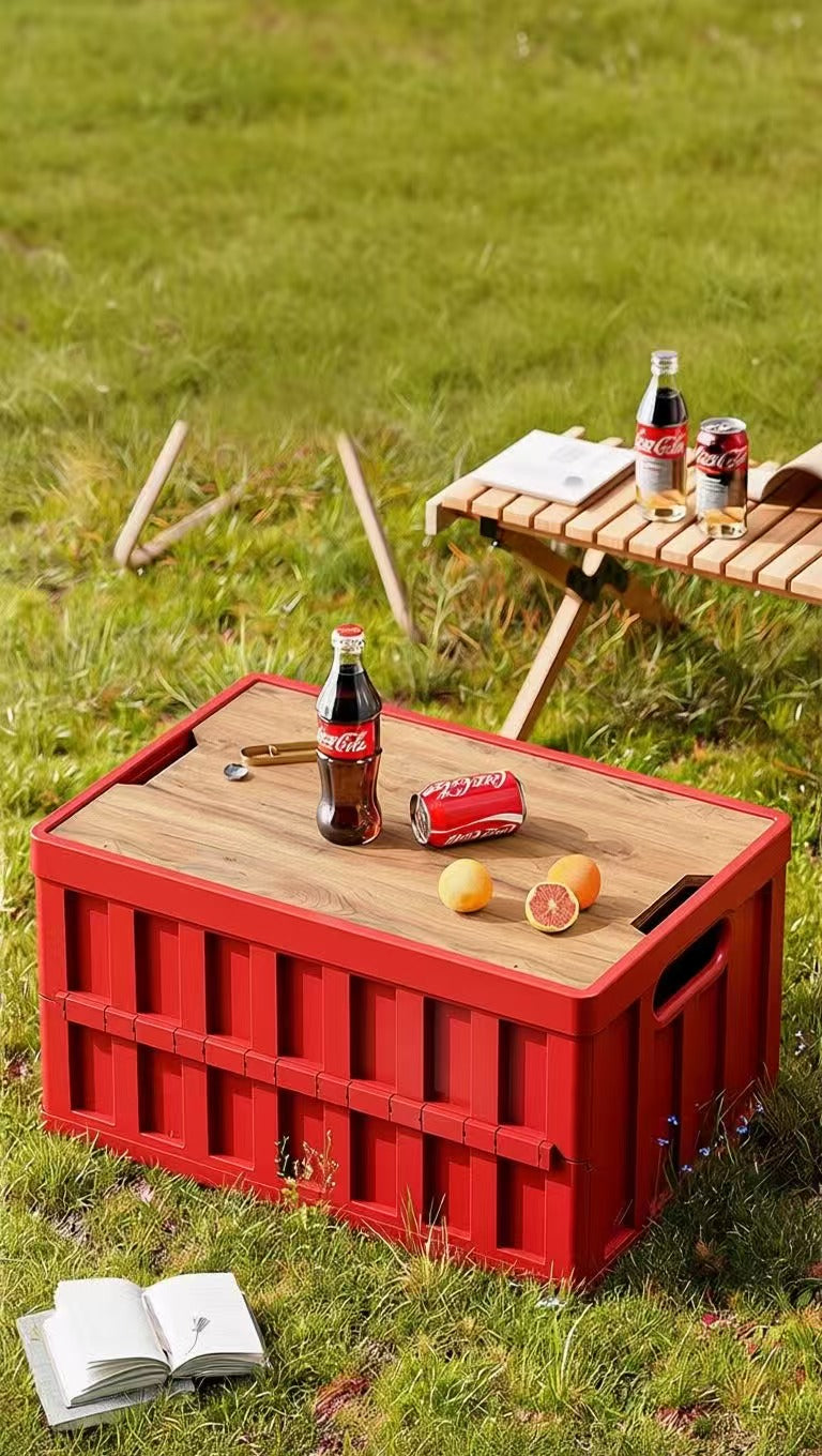 Red Foldable Storage Box