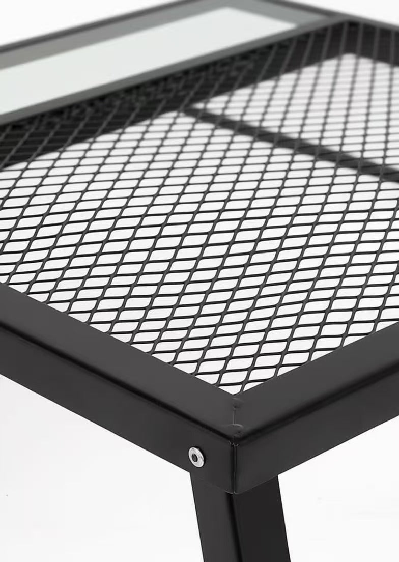 Fold‑Away Heat‑Safe Mesh Table