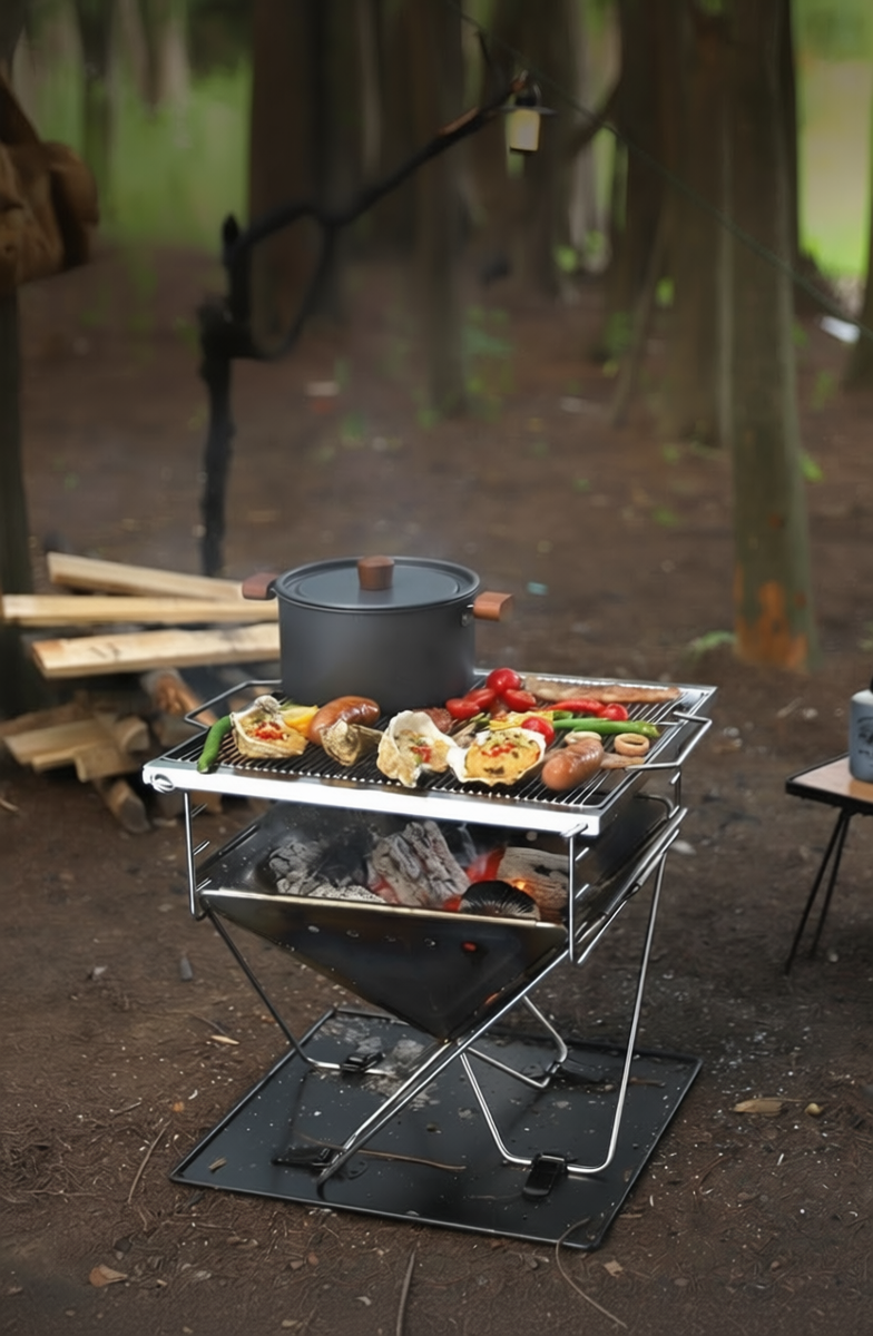 Outdoor Folding Barbecue Grill