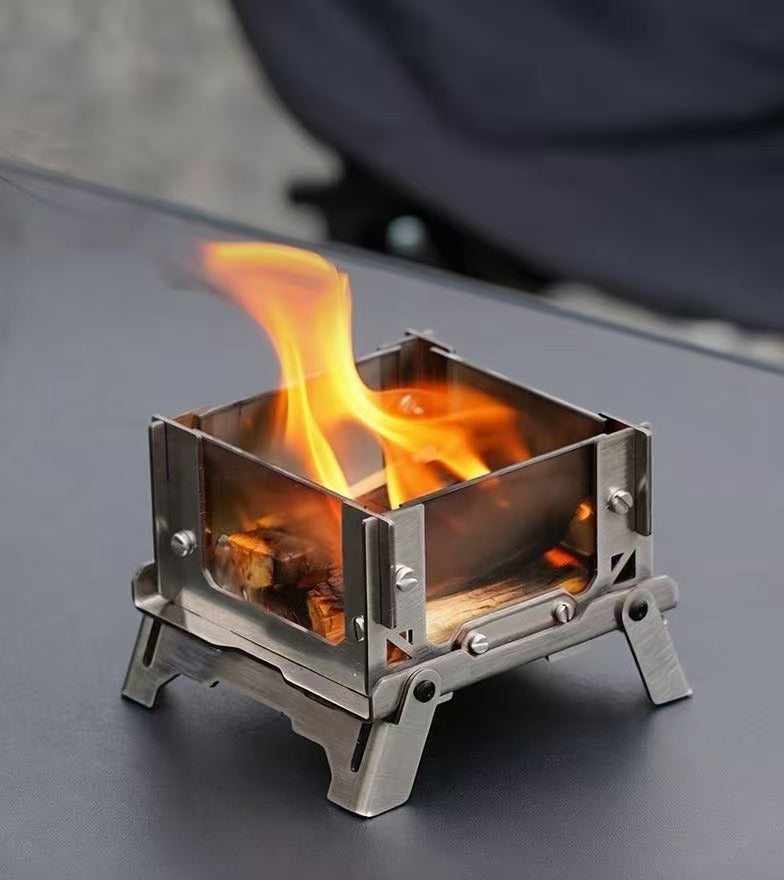 Mini Folding Glass Stove