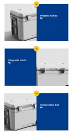 Pull Rod & Wheels Insulated Box