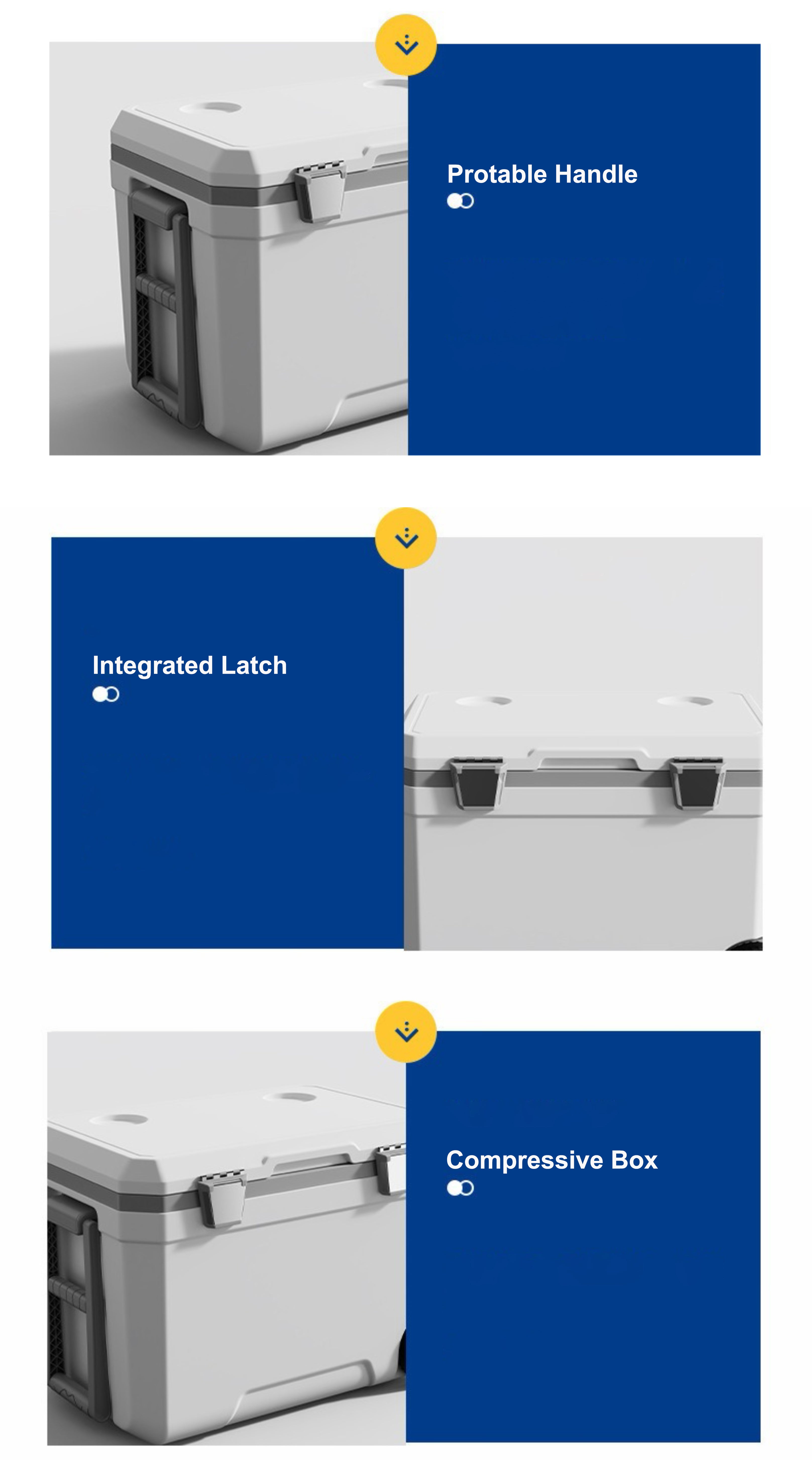 Pull Rod & Wheels Insulated Box