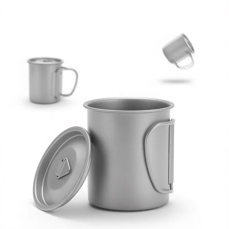 Titanium Mug with Lid