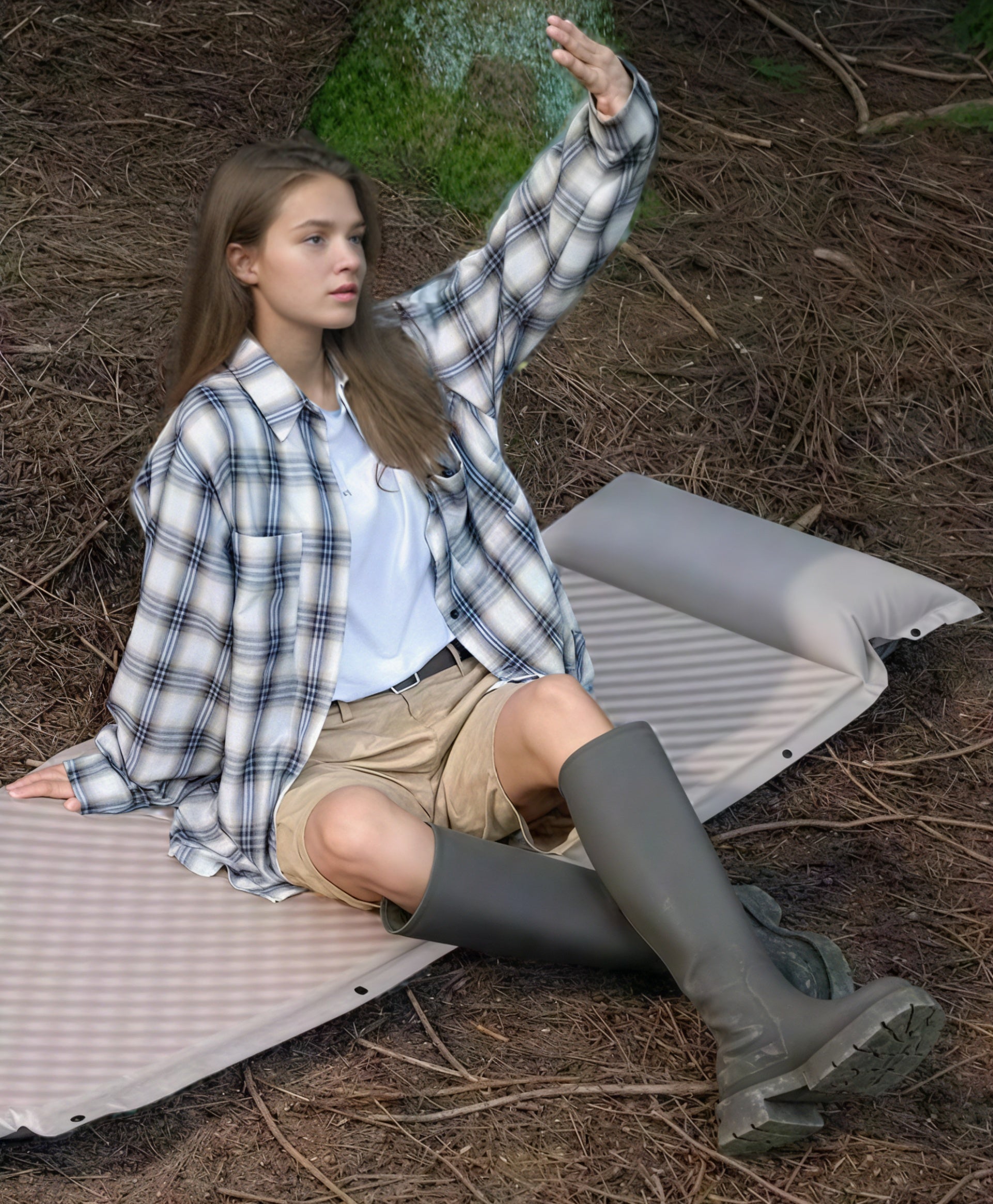 Self-inflating Sleeping Pad