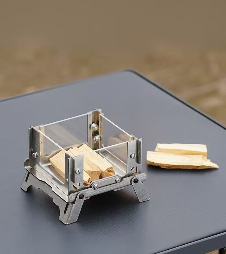 Mini Folding Glass Stove