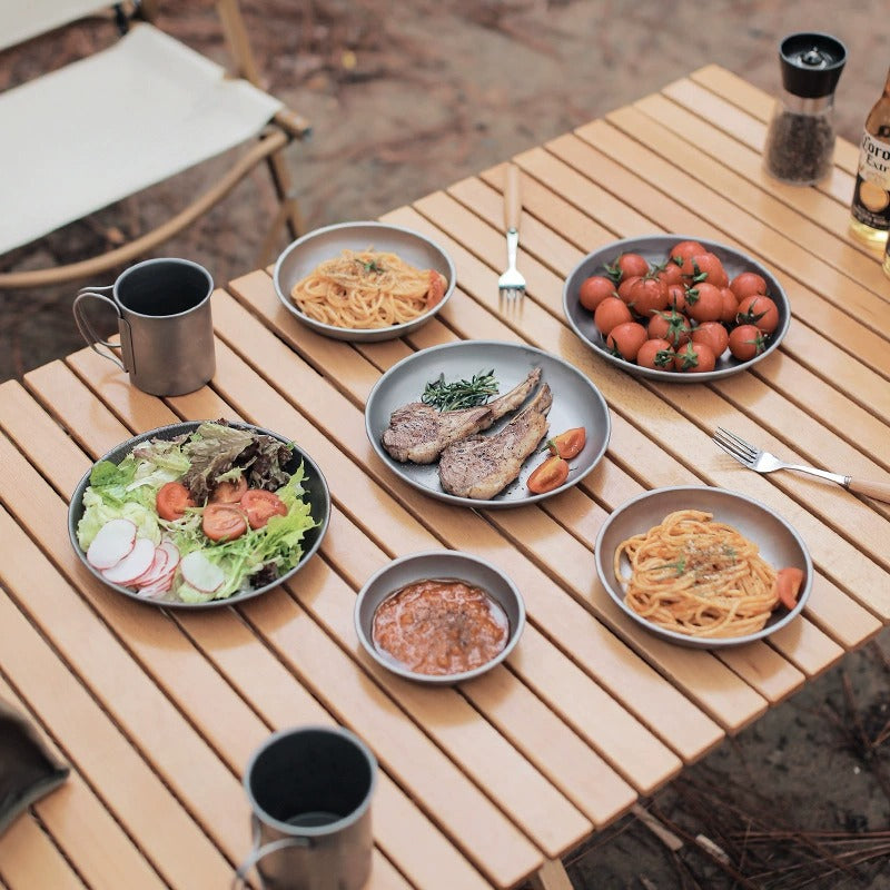 Titanium Picnic Plate
