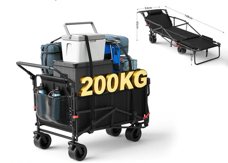 2-in-1 Folding Camping Wagon