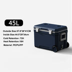 Pull Rod & Wheels Insulated Box