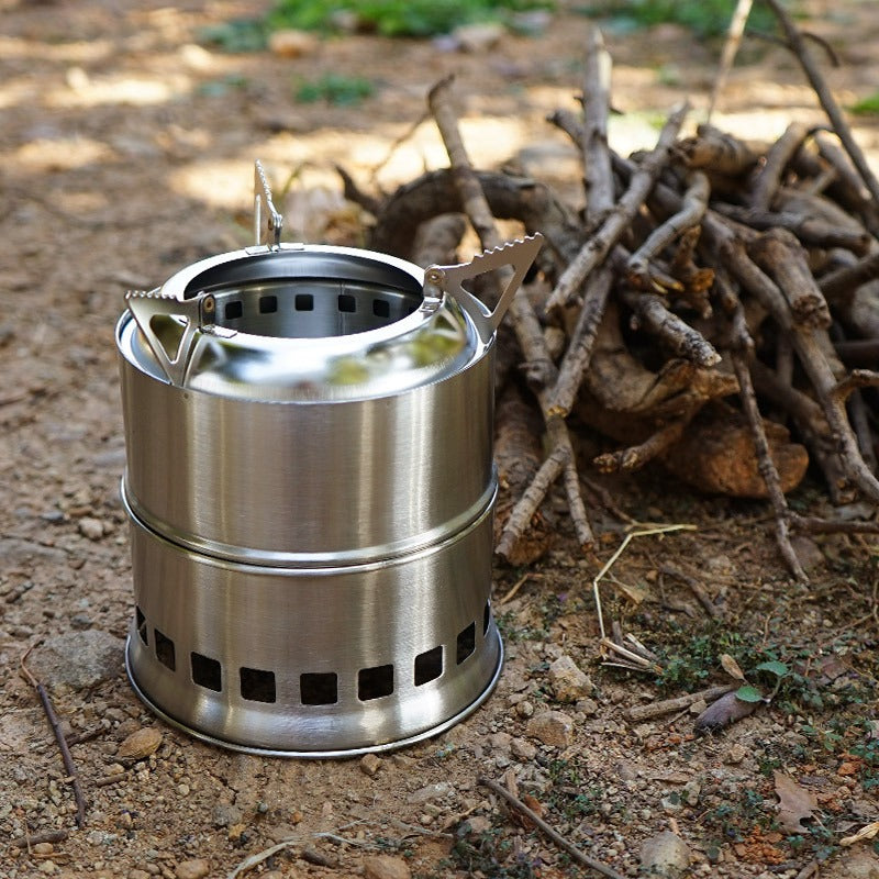 Stainless Steel Round Stove