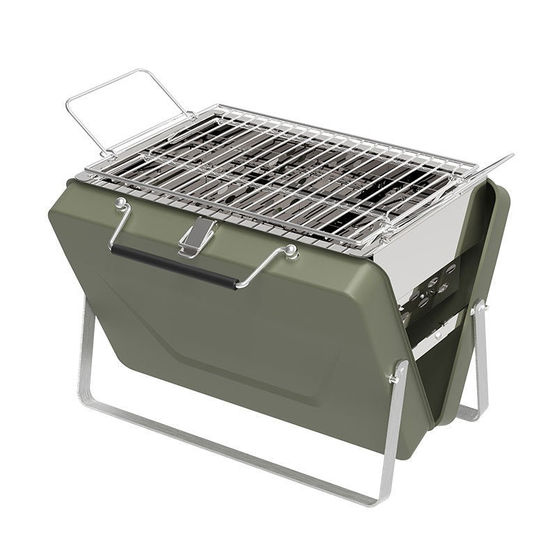 Suitcase Portable Barbecue Grill