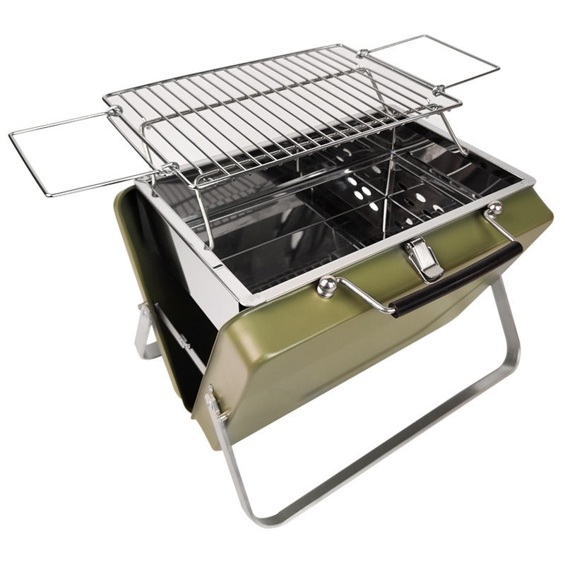 Suitcase Portable Barbecue Grill